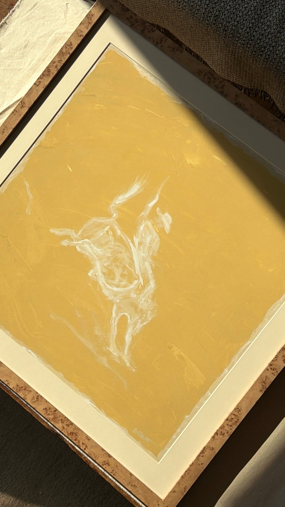 "Like Butter" Custom Framed