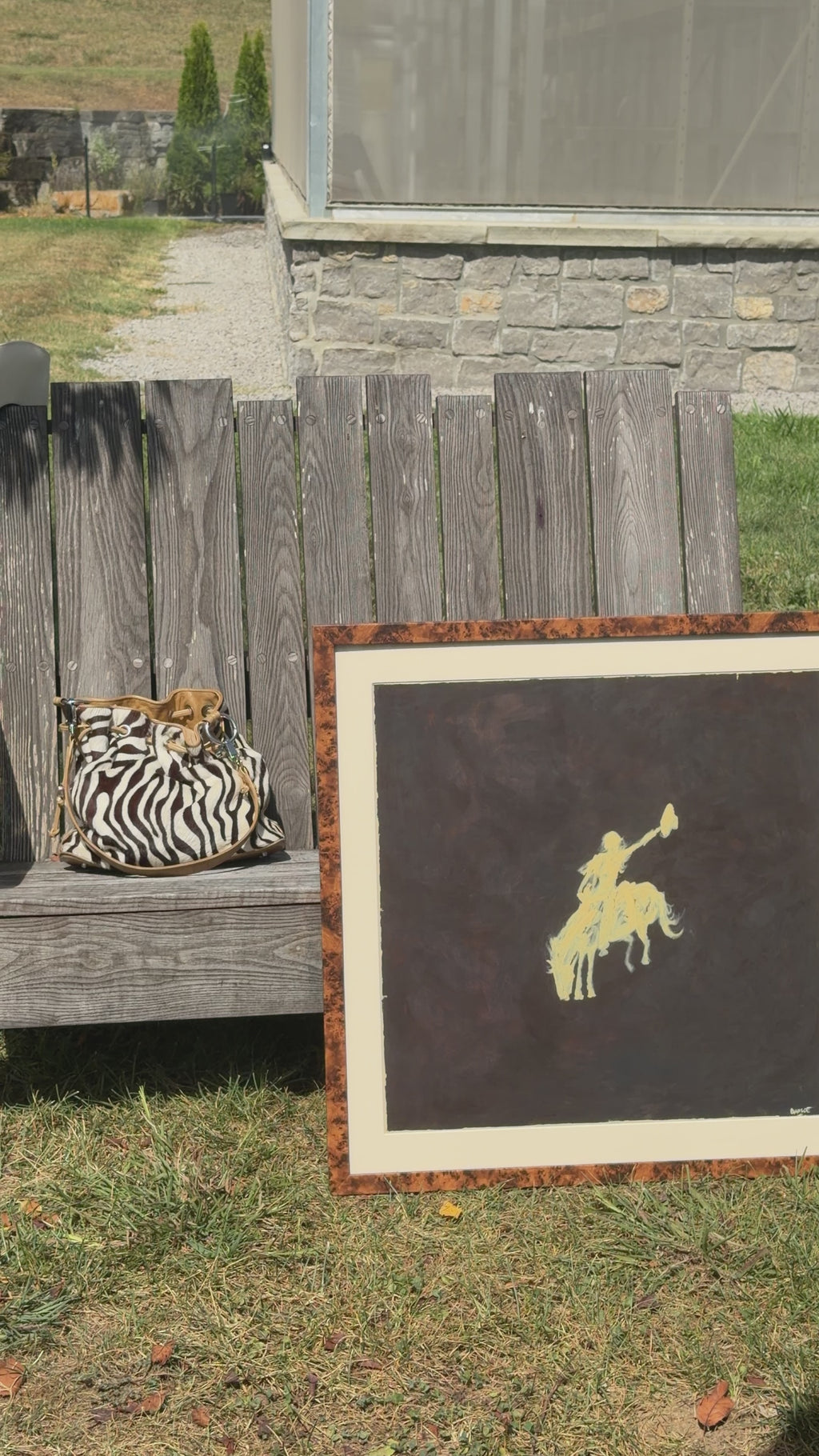 "Story Mae" Custom Framed